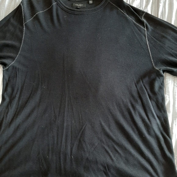 Ted Baker 5 black with white stitching jumper - Picture 11 of 14